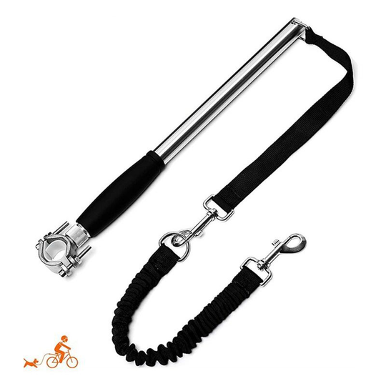 FVO - Dog Bike Leash - Easy Install - Hands Free Dog Bike - Exercise Leash - for Training, Jogging, Cycling & Outdoors