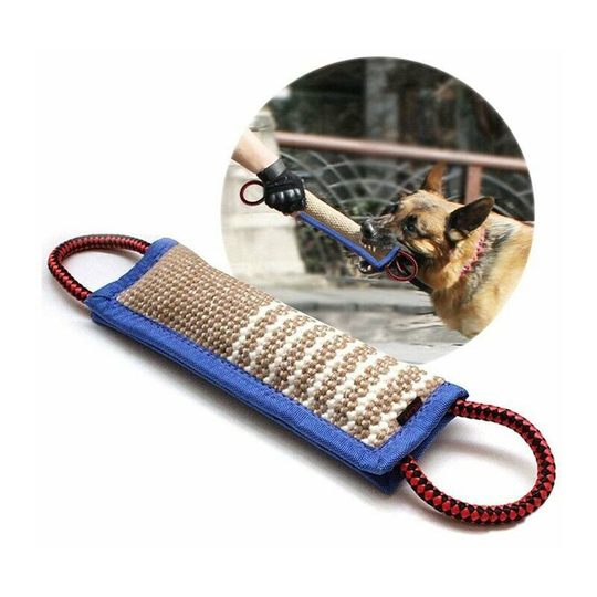 Bearsu - Bite Stick Toy For, Blue Edge Bite Stick German Shepherd Dog Training Adult Dog Training German Shepherd Dog Grip Stick Little Bite Stick