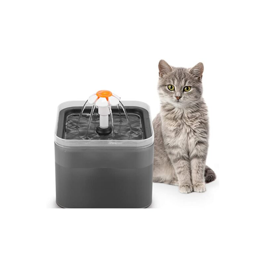 Cat Water Fountain,Colorful Design,67oz/2L Ultra-quiet Pump With LED Light,Suitable Three Ways To Drink,Automatic Drinking Fountain For Cats and