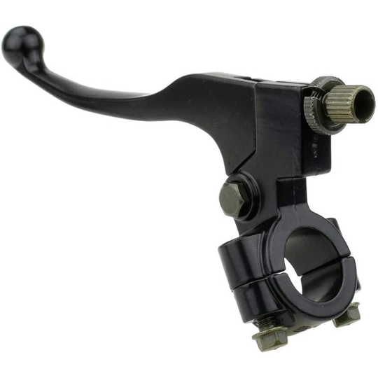 Sun Flowergb - 7/8' Universal Motorcycle Black Left Clutch Brake Handle Lever Perch For Honda crf xr 80 100 CRF80 XR200 ssr 125cc Coolster Roketa