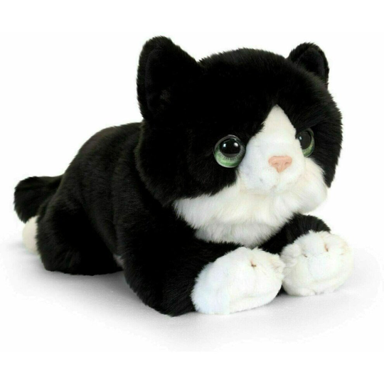 Keel Toys Kitten Black 25cm Stuffed Soft Plush Signature Cuddle Cat