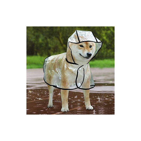 Waterproof and Windproof Poncho for Dog and Puppy Size S/M