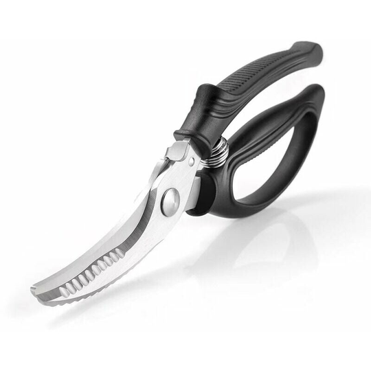 Bearsu - Heavy Duty Kitchen Scissors Multifunction Meat Scissors Chicken Scissors Poultry Stainless Steel Scissors for Cutting Chickens, Bones, Meat,