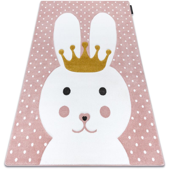 Rugsx - Carpet petit bunny rabbit pink pink 140x190 cm