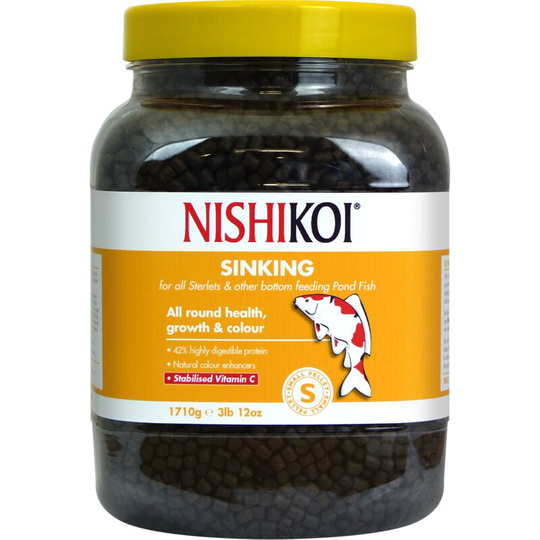 Nishikoi - Sinking Pellet Fish Food 1710g -Small Pellet