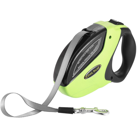 Retractable Dog Leash Green