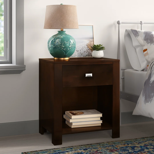 DelaRosa 1 Drawer Bedside Table