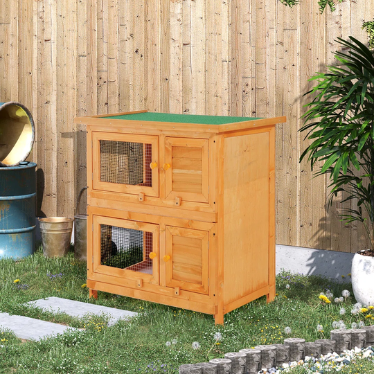 Weather Resistant Chinchilla Hutch
