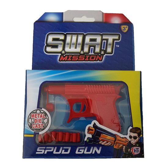 S.w.a.t Mission Spud Gun Red