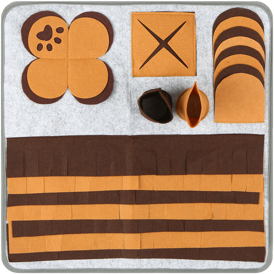 Pet Snuffle Mat Dog Snuffle Feeding Mat Interactive Pet Toys Encourages Natural Foraging Skills Great for Stress Release