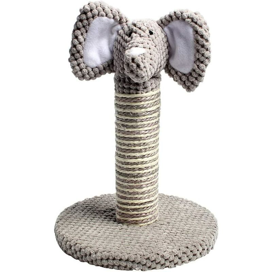 Bearsu - Sisal Rope Cat Climbing Frame Mini Tower Tree Scratching Post Creative Animal Shape Pet Toy Indoor Plush Funny Kitten Furniture (Color :