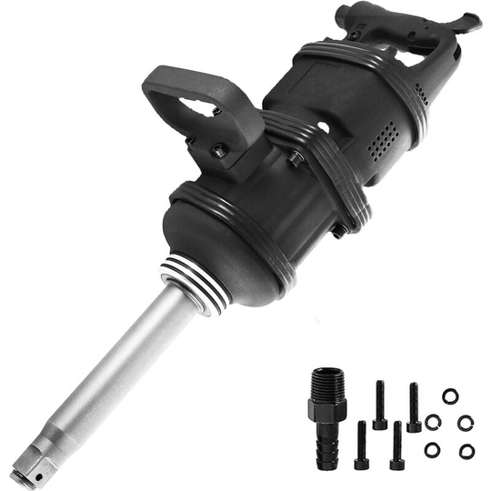 4800N.m 1 Inch Impact Wrench Drive Impact Air Gun Wrench 4800N.M Pneumatic Long Nose Hammer Tool Gun Power High Torque Car Truck Wheel Nut - Vevor