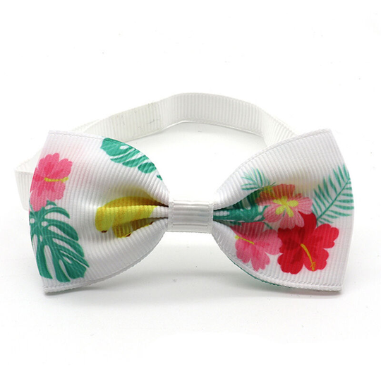 Dog Collar With Detachable Bow Tie Dog Collar Adjustable Dog Collar