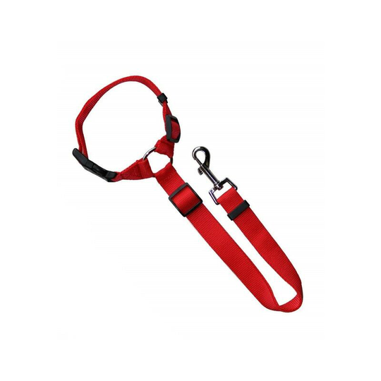 Dog Stuff Practical Dog Cat Lead Harness Strap Dog Stroller Travel Seat Clip Cat Carrier Leash Belt Pet Car Safety Adjustable-B