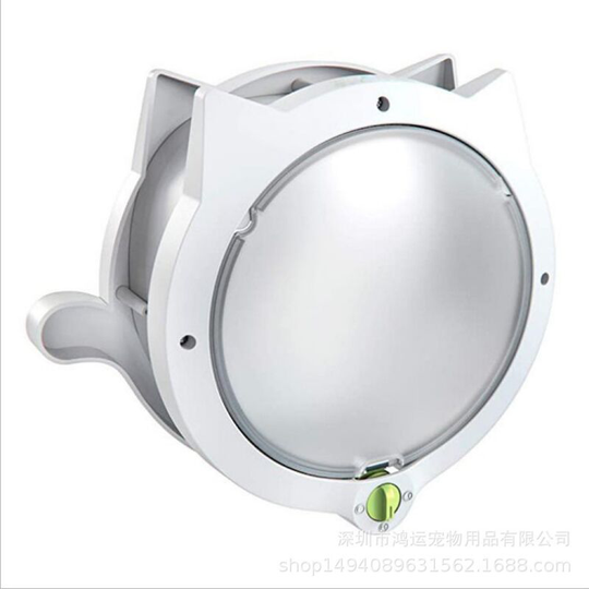 Thsinde - Pet Door, Pets Entering/Exiting Freely White Door Switch Provides a Small Dog Door