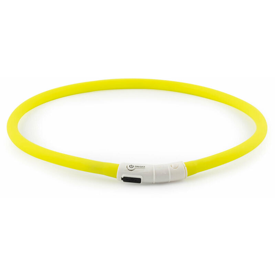 Dog Collar Light (1) (Yellow) - Yellow - Ancol