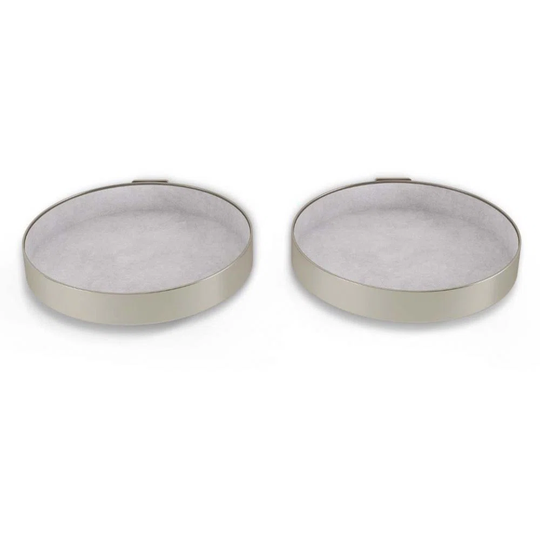 Perch Wall Shelf (Set Of 2) Nickel