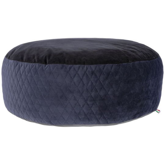 Kerbl - Pet Cushion 80x25cm Black and Blue Multicolour