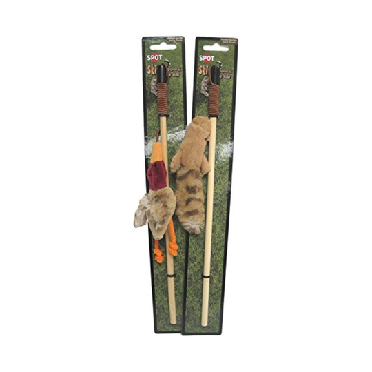 Ethical Skinneeez Forest Friends Wand Cat Toy