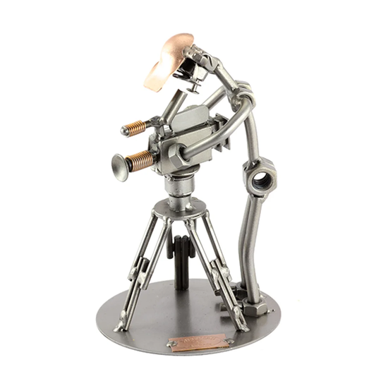 Cameraman with Tripod Screw Man