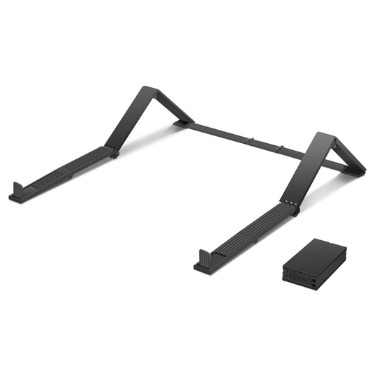 Laptop Stand, Computer Riser, Ergonomic Laptop Riser for 10-15.6 Inch Laptops (Black)