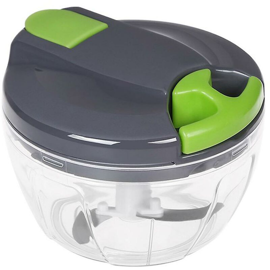 Manual Food Chopper Masher Vegetable Grinder Cutter Food With Blades Kitchen Tool - Flkwoh