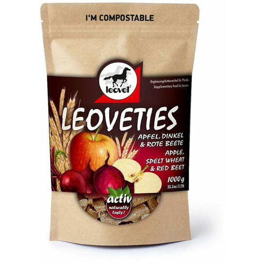 Ies Horse Treats Spelt Wheat & Red Beet - 1Kg - Leovet