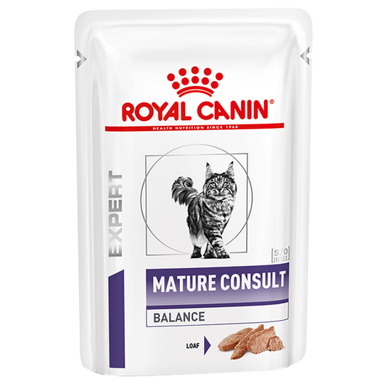 Royal Canin Expert - Mature Consult Balance - Saver Pack: 48 x 85g