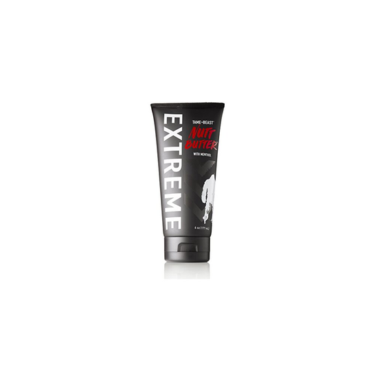 Nutt Butter EXTREME with Menthol - Intense Tingle Lotion for Back and Total Body - Tingly Eucalyptus, Aloe, Cocoa, Vitamin E - Anti-Chafing Cream, Ant