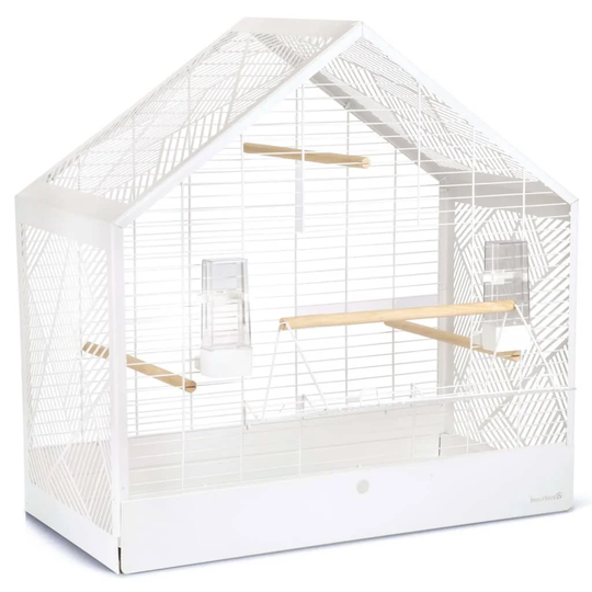Beeztees Birdcage Yara White 71 x 35 x 70cm Metal