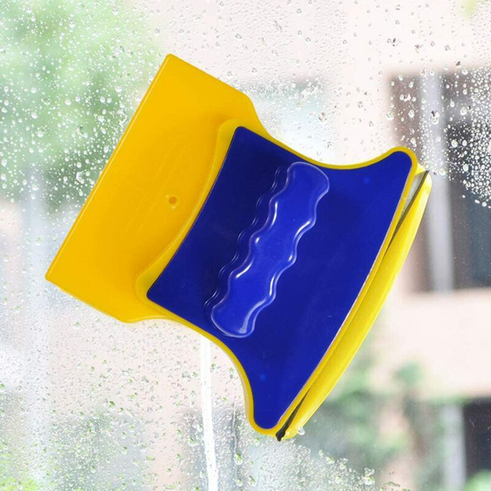 Dksfjkl - Magnetic Squeegee Window Cleaner Double Sided Wiper Square Shaped Window Mirror Aquarium Scraper Household Cleaning Brush Squeegee
