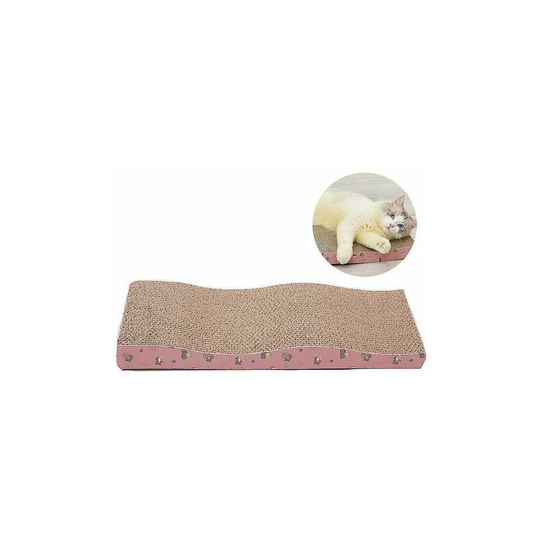 Cardboard cat scratching board sofa bed corrugated box Large corrugated cardboard