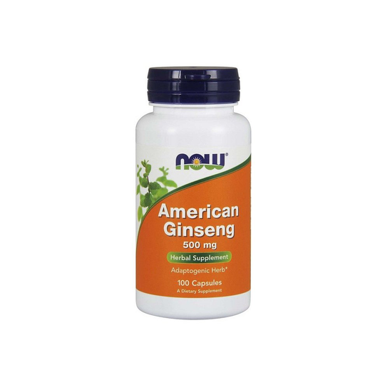 NOW Foods American Ginseng, 500mg - 100 vcaps
