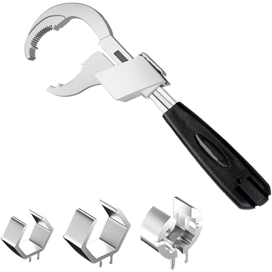 Universal Adjustable Double-Endéd Wren, universal double-end c heklie key, keystone key with universal crescent, key with a large opening