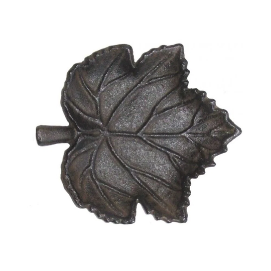 Longbridge Cast Iron Leaf Bird Feeder Sculpture