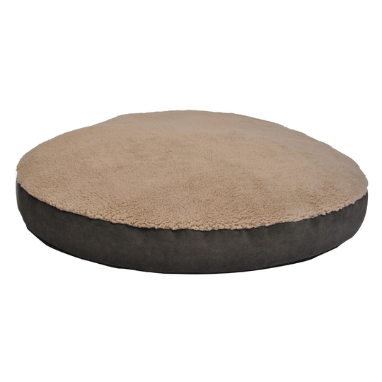Pawz & Pepper Tampa Ortho Dog Cushion - Brown - L: Diameter 110cm x H 20cm