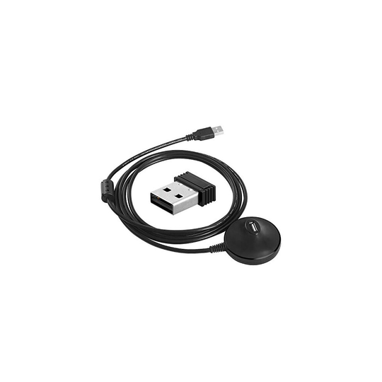 CooSpo ANT+ USB Stick Dongle with 2M/6.56FT Extension Cable, ANT+ Dongle for Zwift Garmin Forerunner Sunnto PerfPRO Studio Rouvy BKOOL Peloton Cy