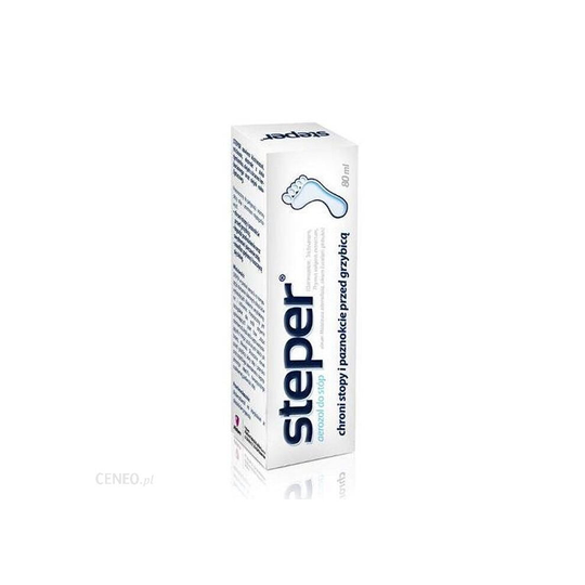 STEPER aerozol do stóp 80ml unpleasant smell sweating feet nailner