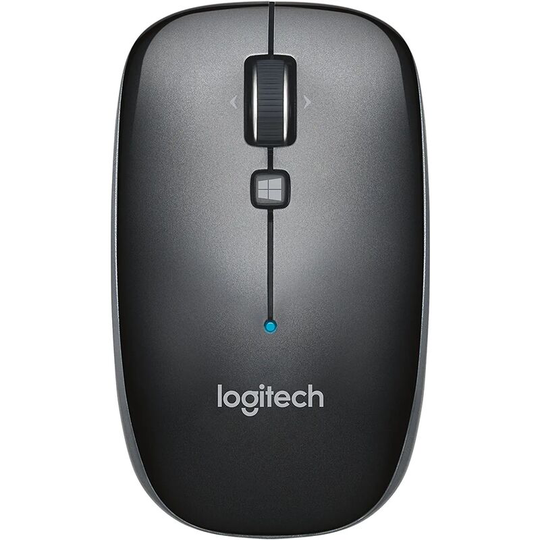 Ogitech M557 Bluetooth Optical Mouse 1000 dpi Ambidextrous Gray - Mouse (Ambidextrous, Optical, Bluetooth, 1000 dpi, Gray)