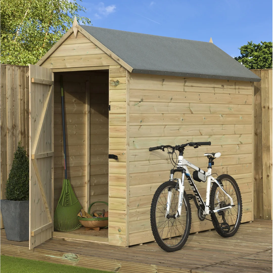 4 Ft. W x 8 Ft. D Shiplap Wooden Shed