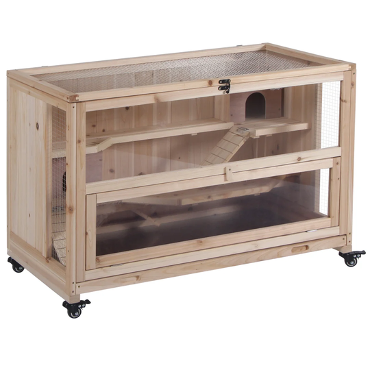 Weather Resistant Cage with Ramp
