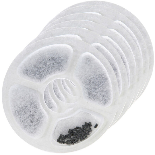 Lifcausal - Flower Fountain Filters Replacement Filters Pet Fountain Cat Water Dispenser for Dadypet Pet Water Fountain Healthy and Hygienic Drinking