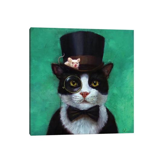 Graphic Art Print on Wrapped Canvas