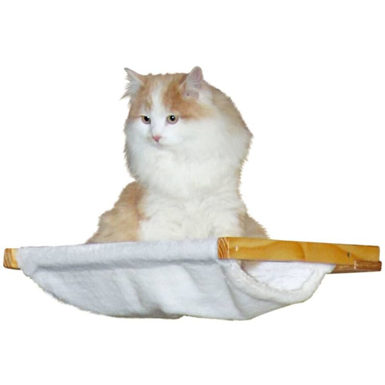 Kerbl - Wall-Mounted Cat Hammock Dolomit 45x40 cm White 81504 White