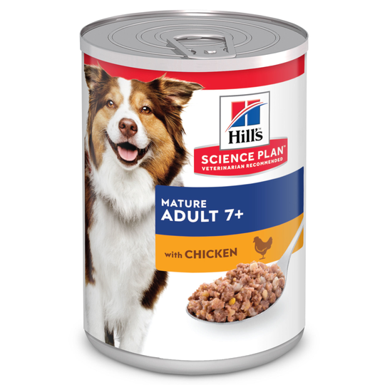 Hill's Science Plan Mature Adult 7+ with Chicken - Chicken (6 x 370g)