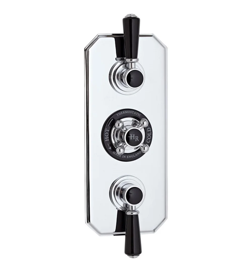 Topaz Triple Concealed Thermostatic/Diverter Shower Valve