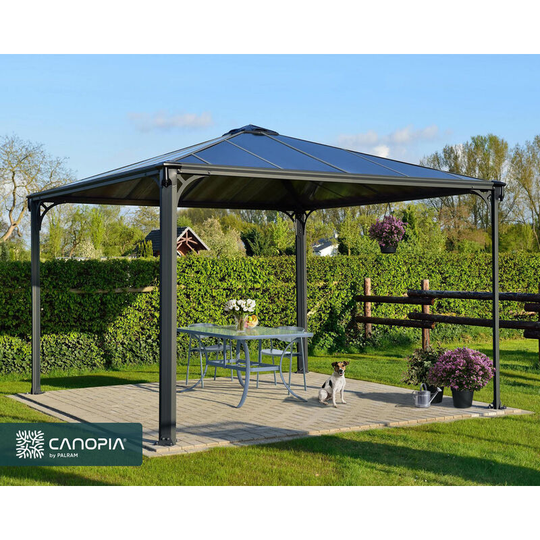 Canopia - Palermo 3.6 x 3.6 Hardtop All Season Gazebo