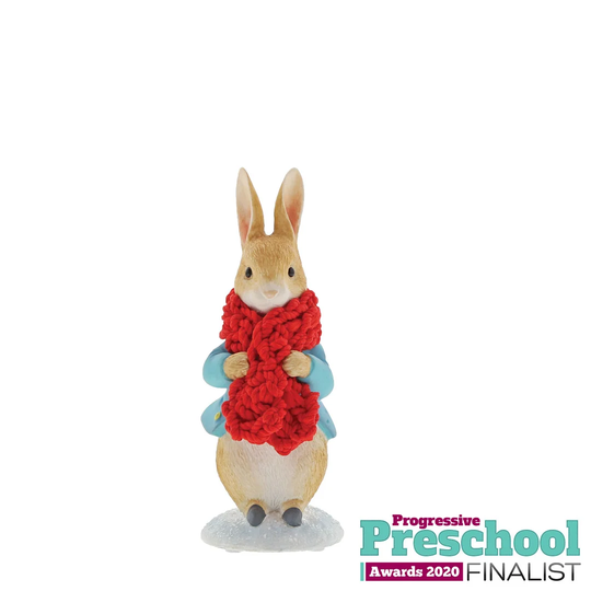Peter Festive Scarf Figurine