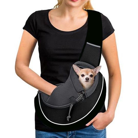 Pet Dog Sling Carrier Breathable Mesh Travel Safe Sling Bag Carrier for dogs cats Suitable for pets under 3 kg