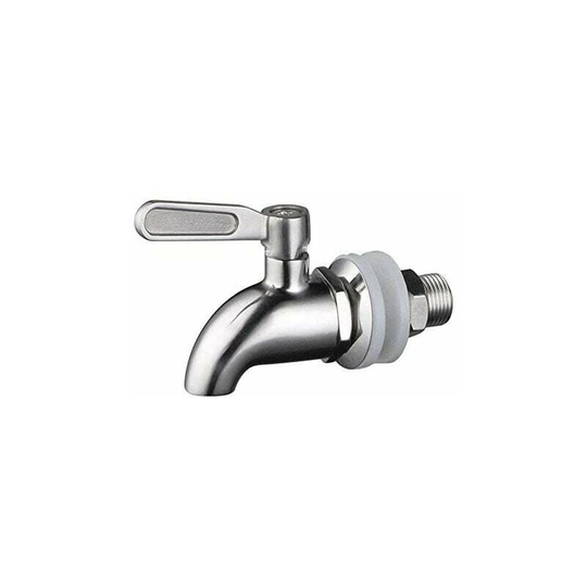304 Stainless Steel Polished Finished Product, Replacement Beverage Dispenser Mouthpiece, Also Fits Berkey Gravity Filter Systems
